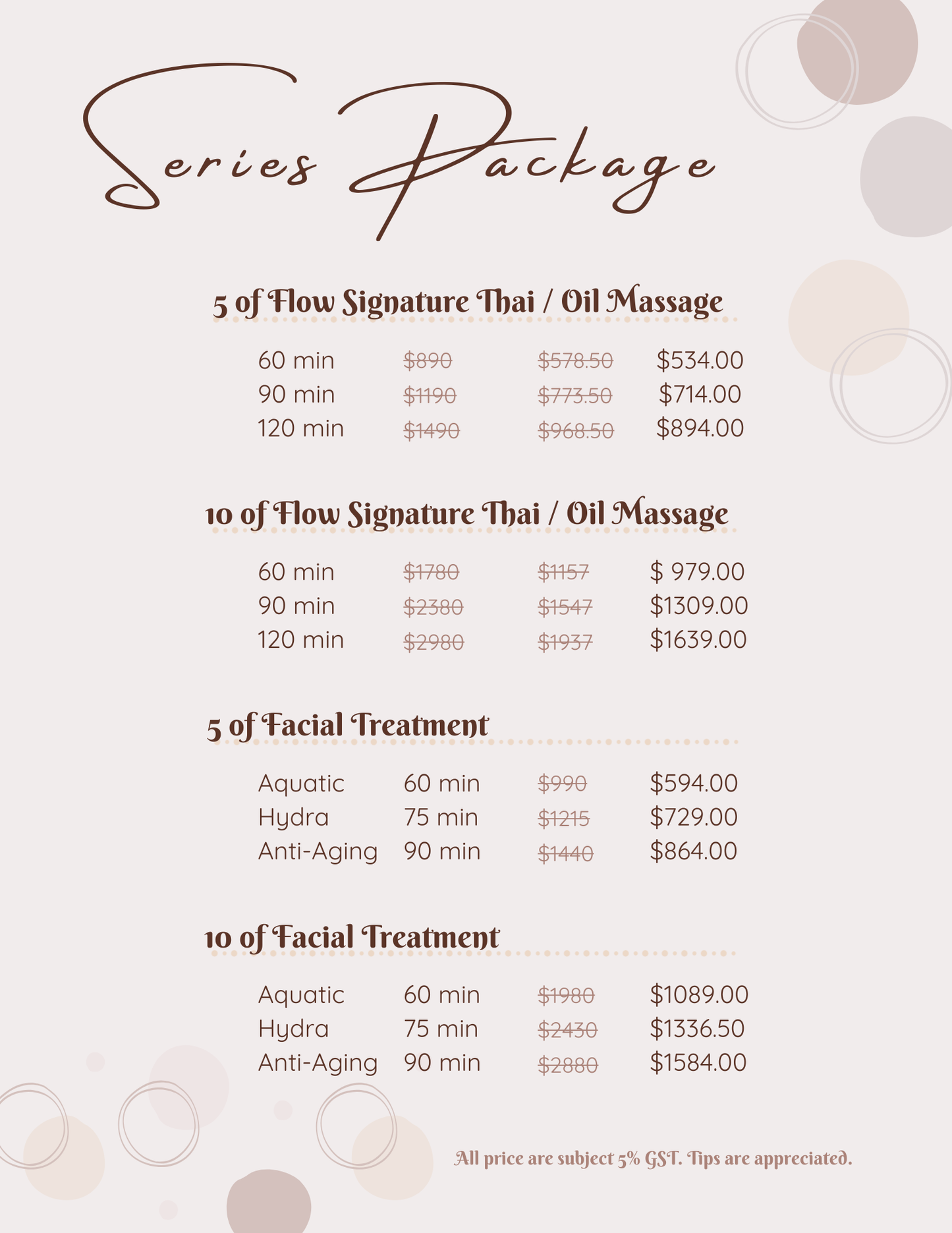 Series Package